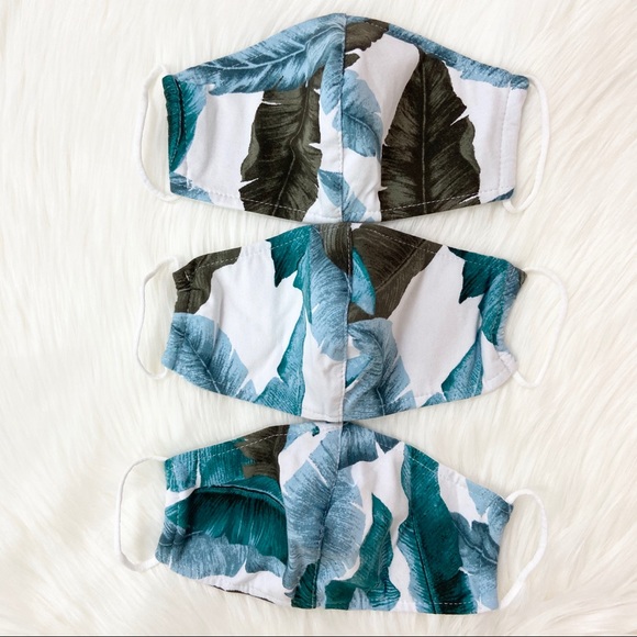 3 HANDMADE IN USA -  washable cotton face masks - Picture 2 of 6